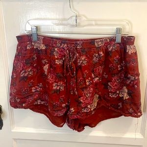 American eagle floral shorts